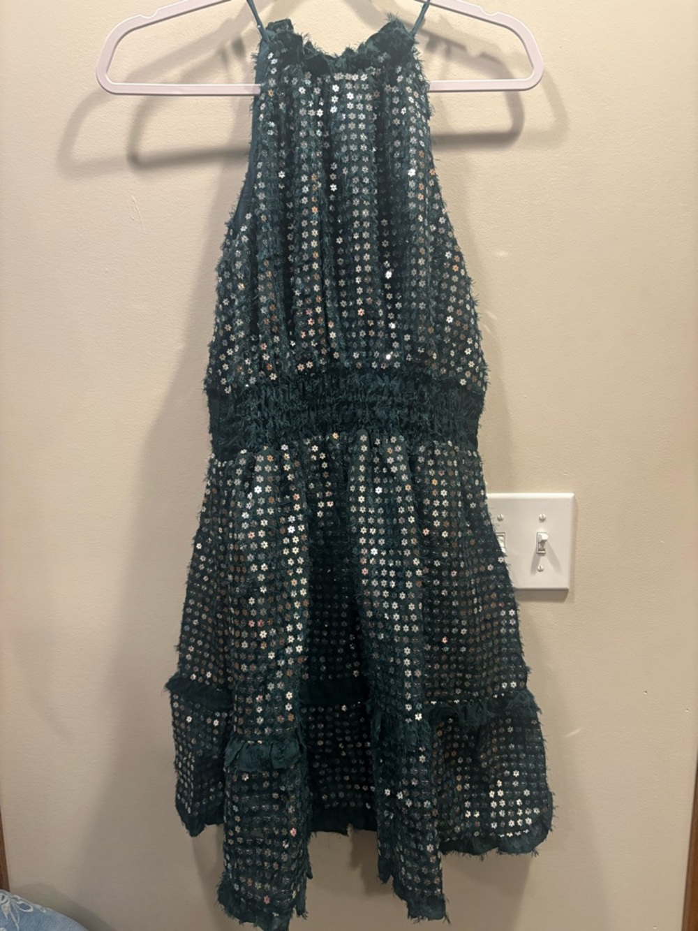 Anthropologie Somerset Shine Mini Halter Dress - Picture 6 of 12
